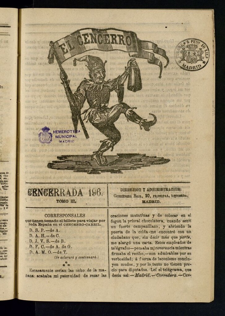 Miniatura de El Cencerro. Cencerrada 196