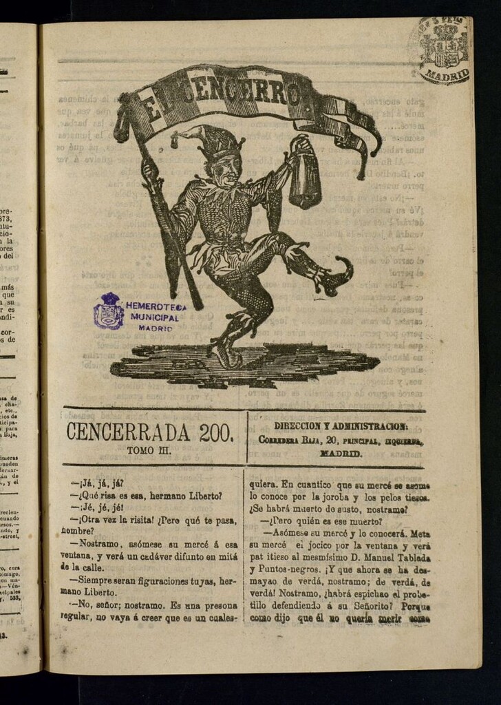 Miniatura de El Cencerro. Cencerrada 200