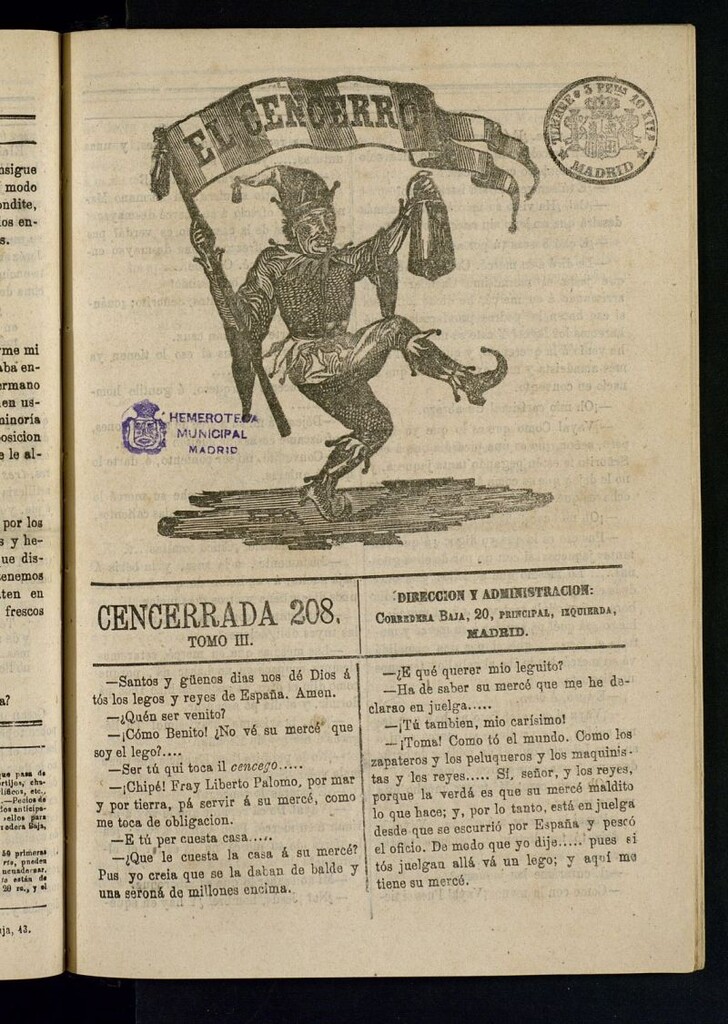 Miniatura de El Cencerro. Cencerrada 208