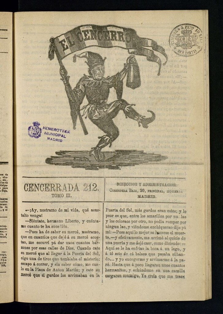 Miniatura de El Cencerro. Cencerrada 212
