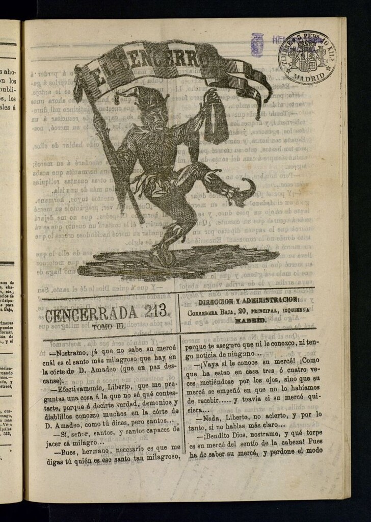 Miniatura de El Cencerro. Cencerrada 213