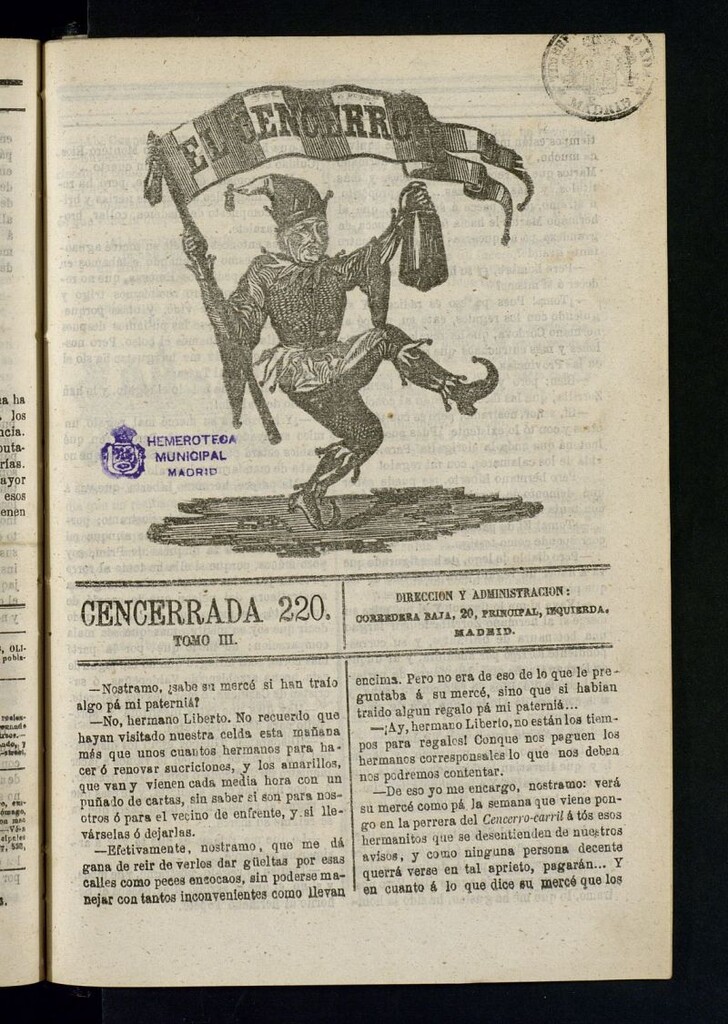 Miniatura de El Cencerro. Cencerrada 220