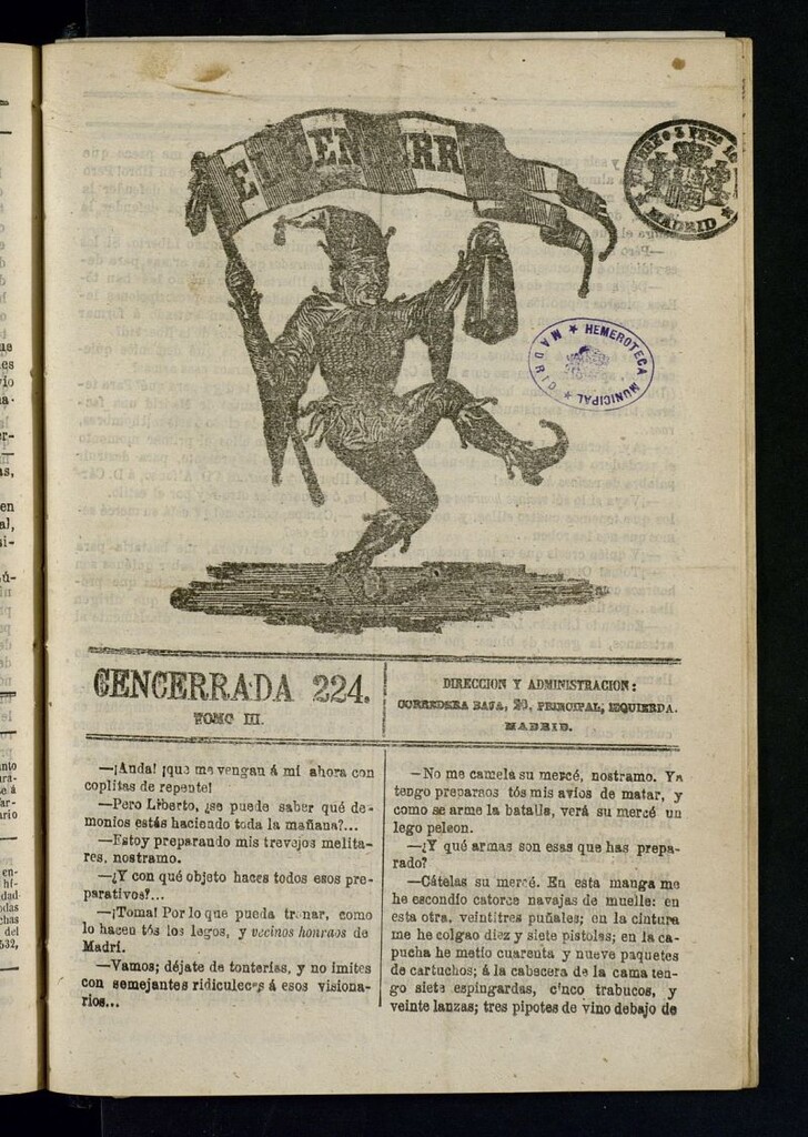 Miniatura de El Cencerro. Cencerrada 224