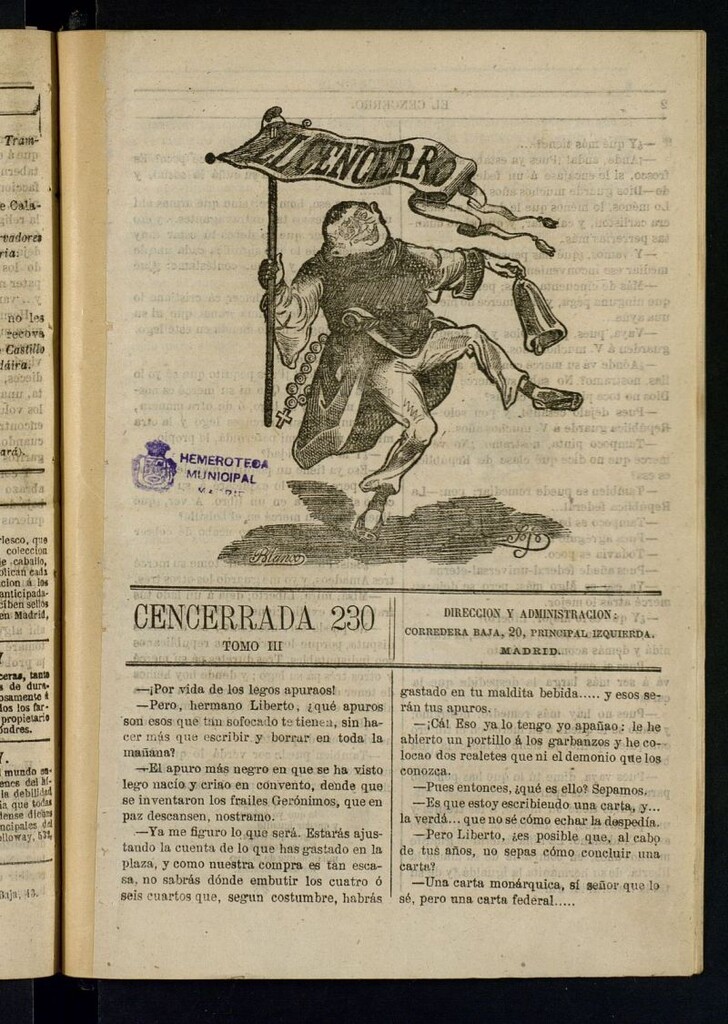 Miniatura de El Cencerro. Cencerrada 230
