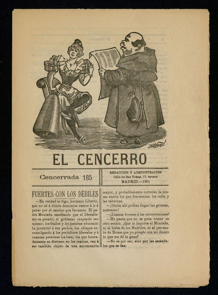 Miniatura de El Cencerro. Cencerrada 185