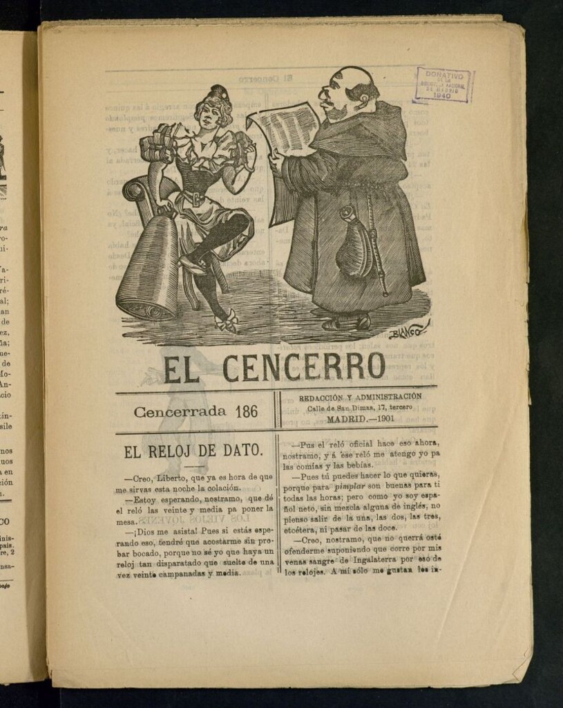 Miniatura de El Cencerro. Cencerrada 186