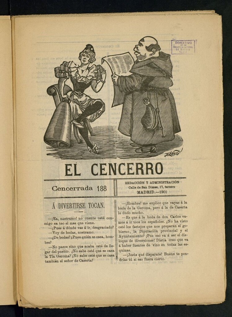 Miniatura de El Cencerro. Cencerrada 188