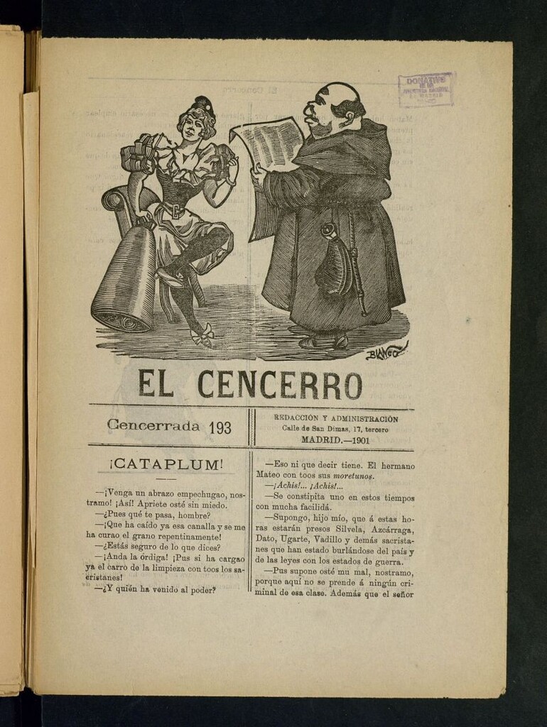 Miniatura de El Cencerro. Cencerrada 193
