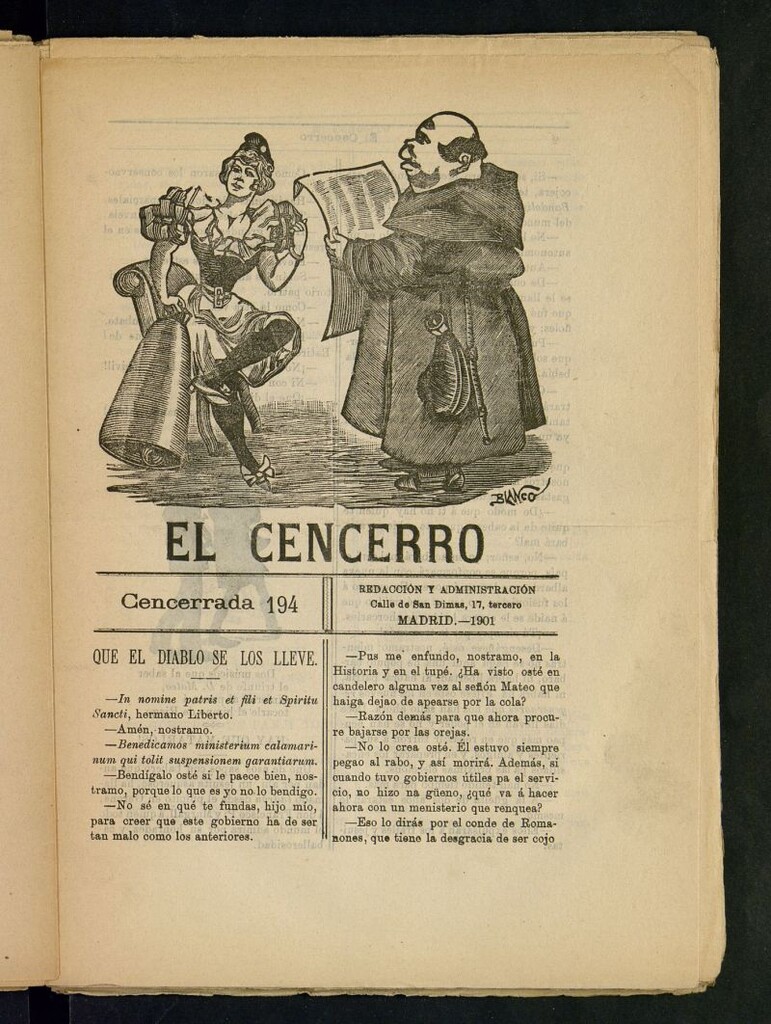 Miniatura de El Cencerro. Cencerrada 194