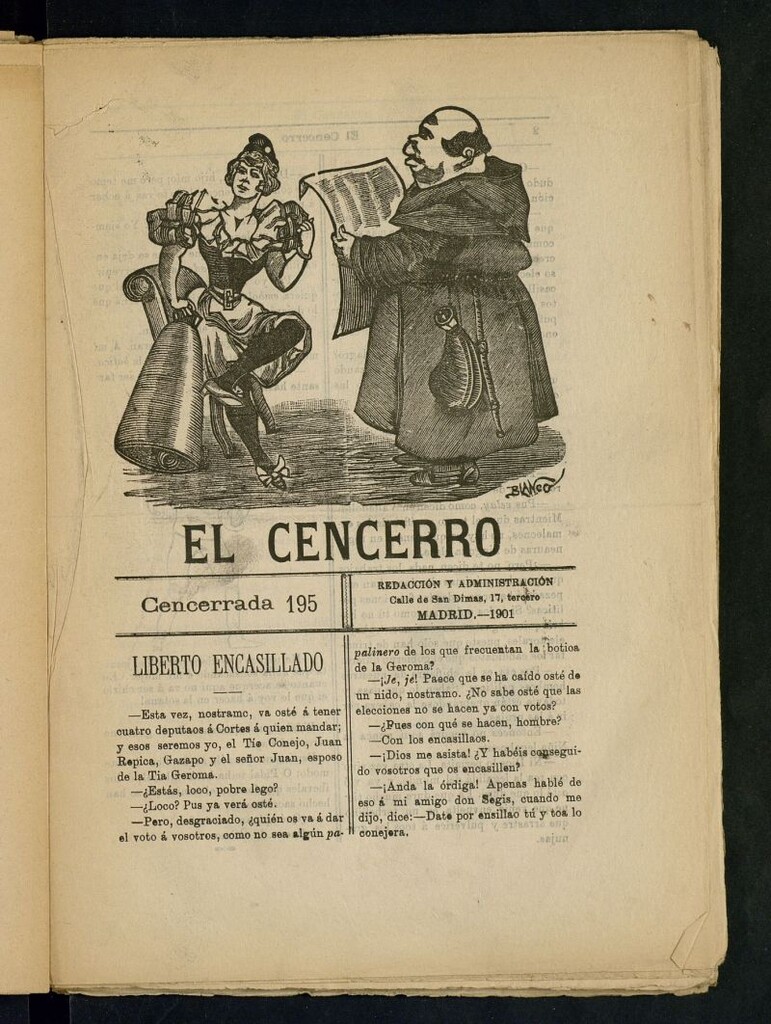 Miniatura de El Cencerro. Cencerrada 195