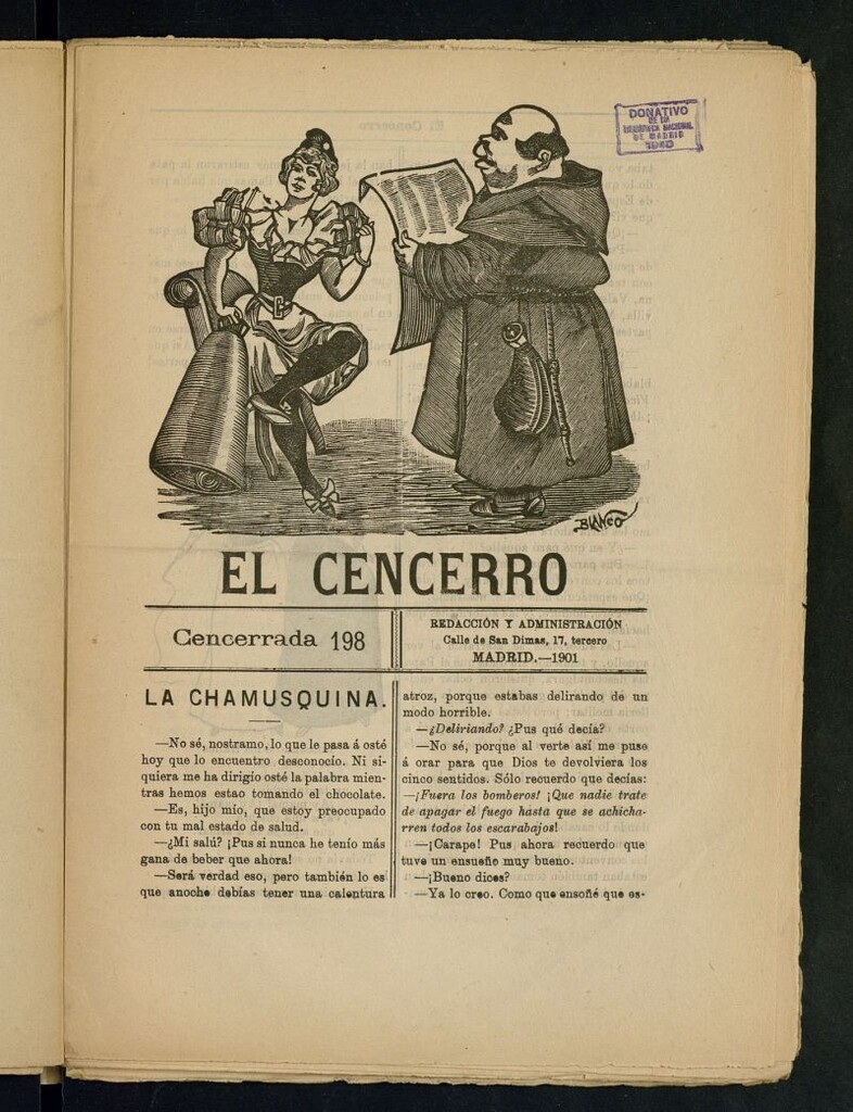 Miniatura de El Cencerro. Cencerrada 198
