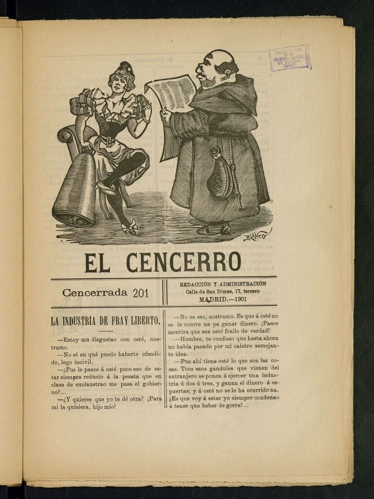 Miniatura de El Cencerro. Cencerrada 201
