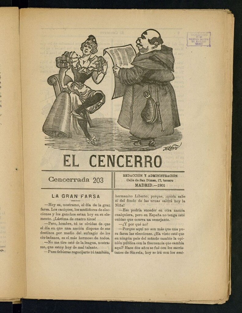 Miniatura de El Cencerro. Cencerrada 203