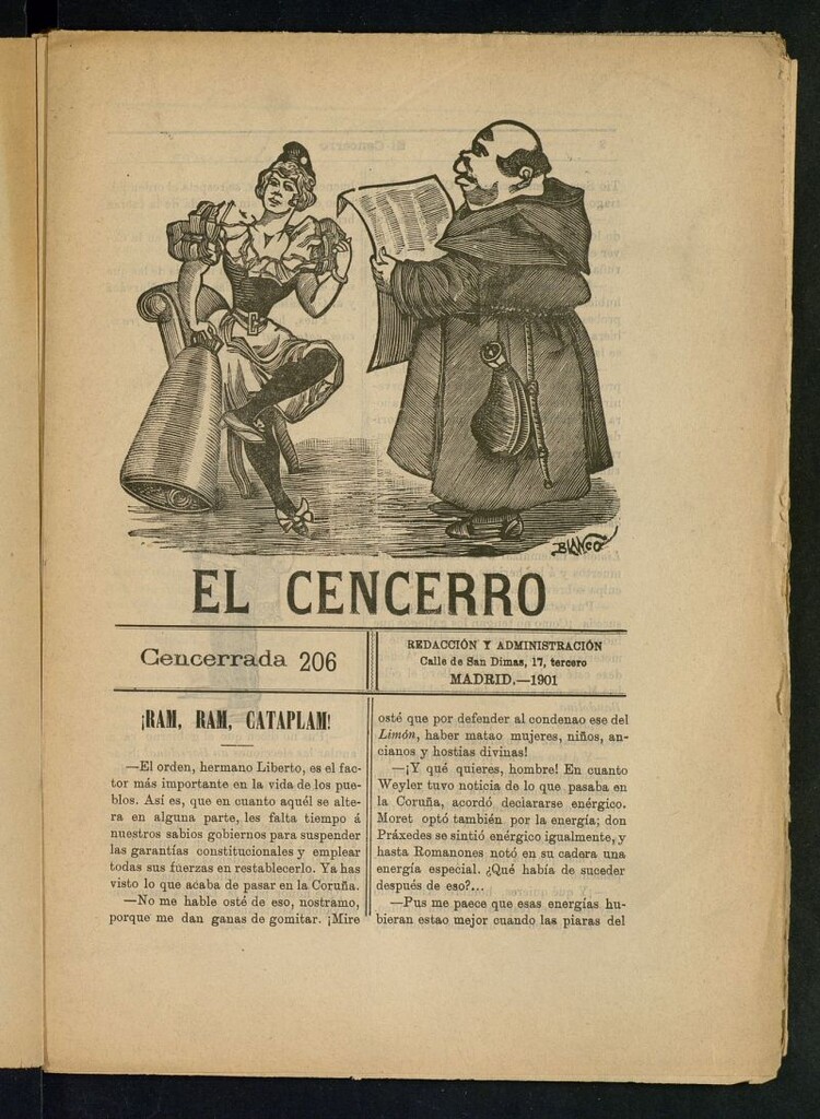 Miniatura de El Cencerro. Cencerrada 206