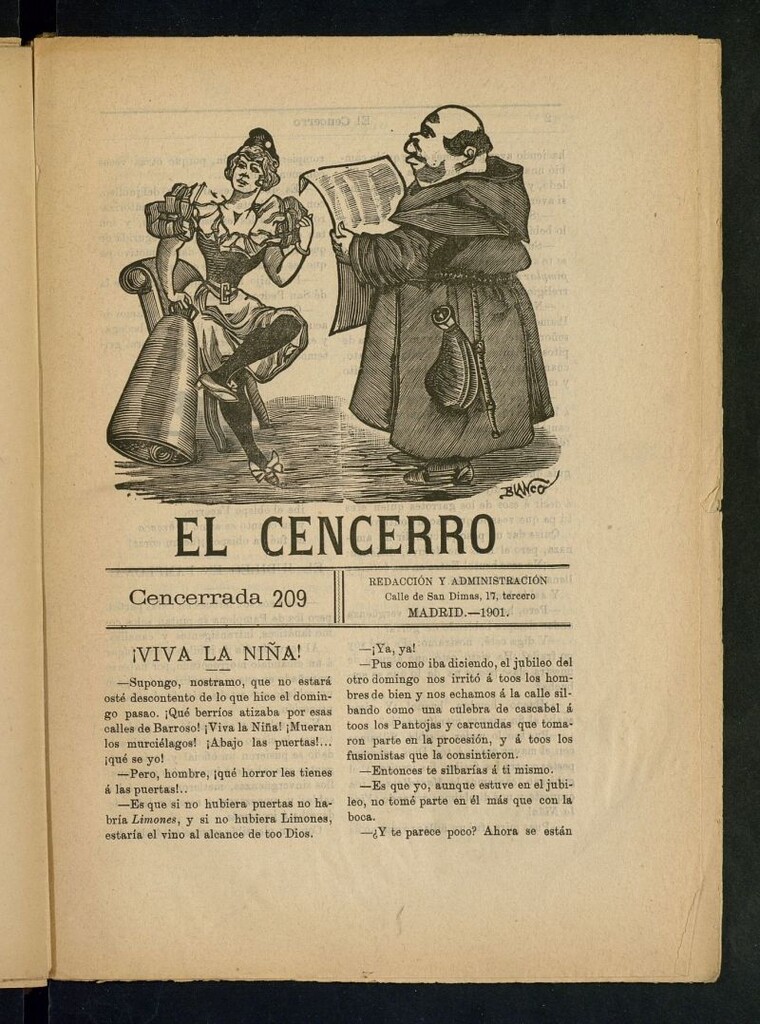 Miniatura de El Cencerro. Cencerrada 209
