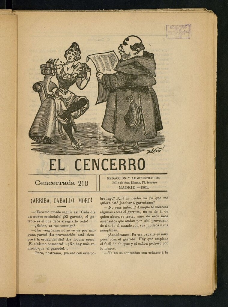 Miniatura de El Cencerro. Cencerrada 210