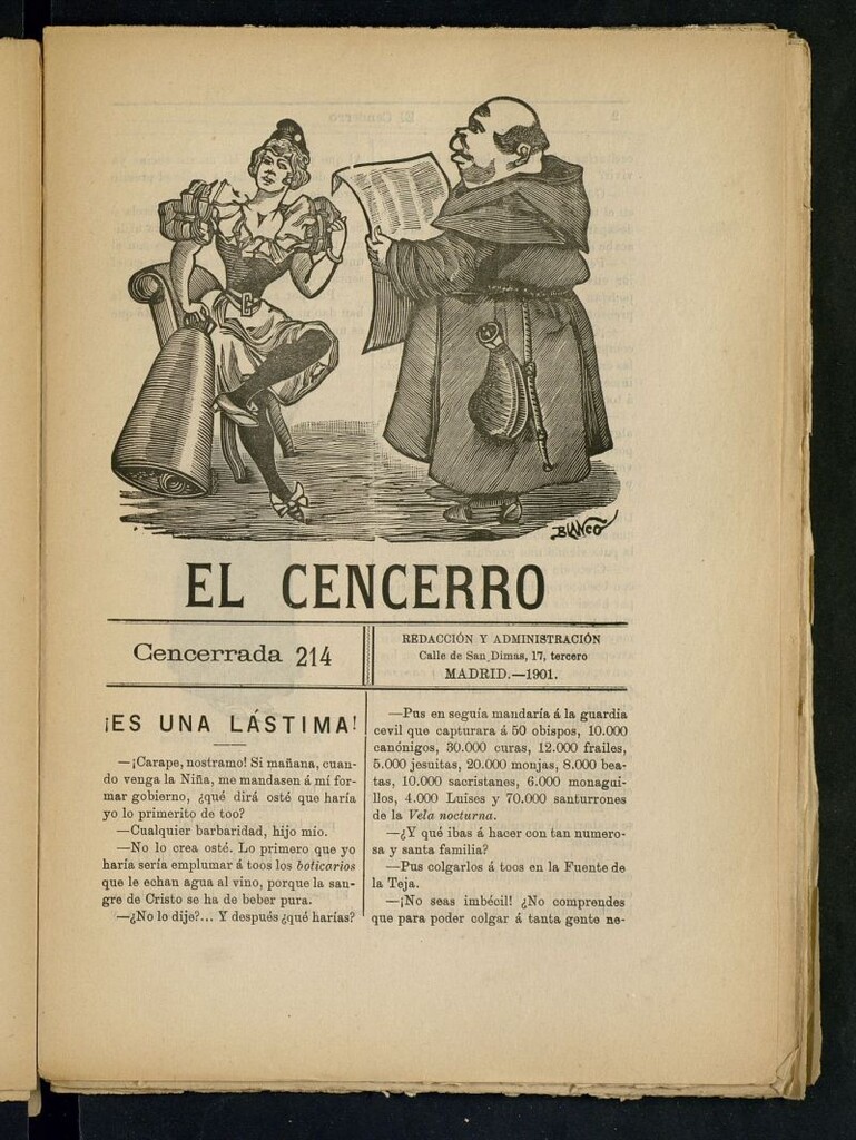 Miniatura de El Cencerro. Cencerrada 214