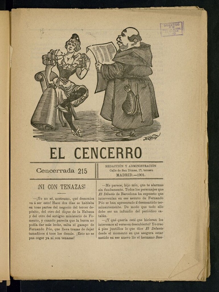Miniatura de El Cencerro. Cencerrada 215