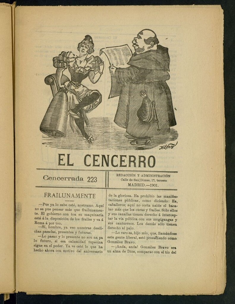 Miniatura de El Cencerro. Cencerrada 223