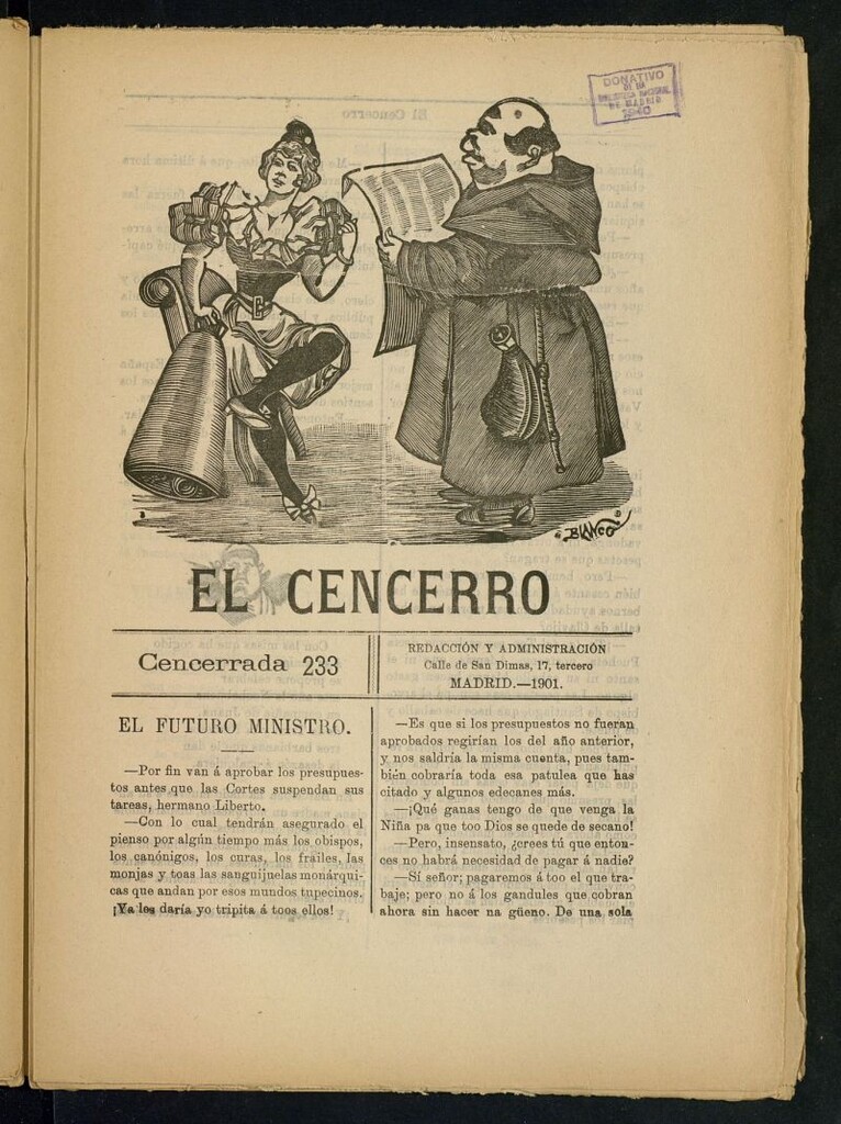 Miniatura de El Cencerro. Cencerrada 233