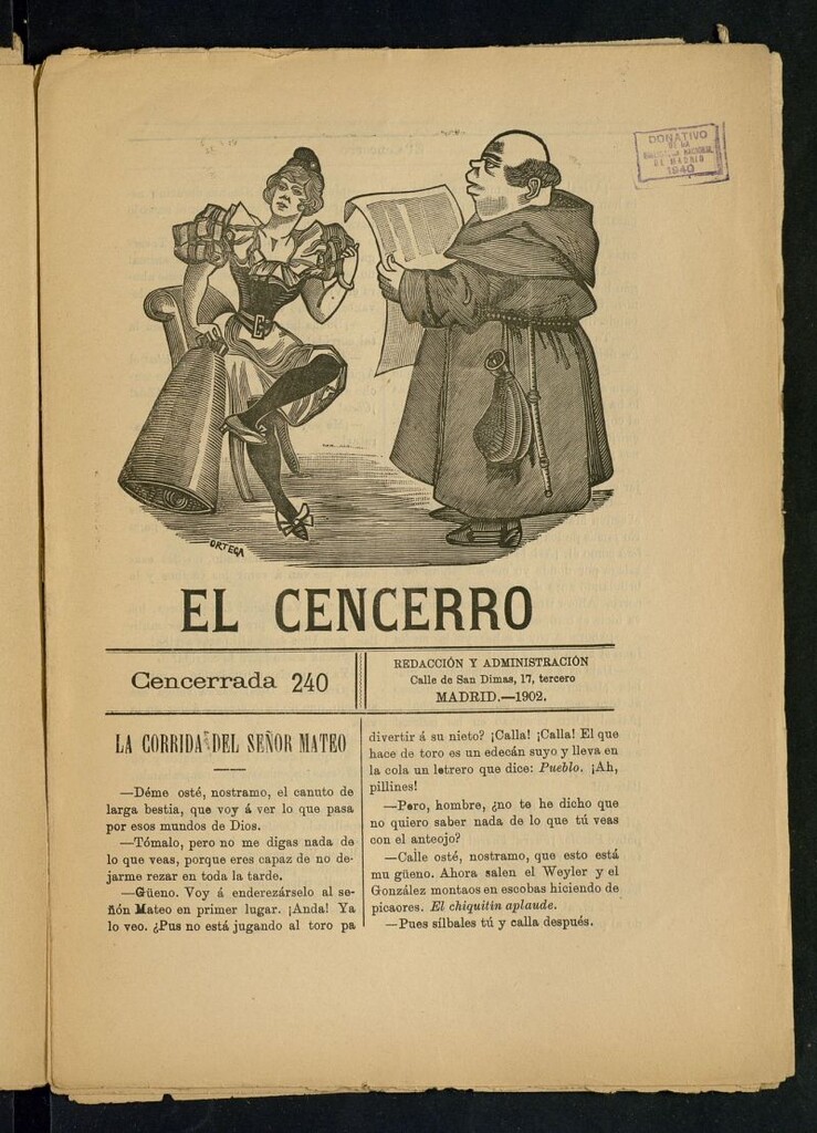 Miniatura de El Cencerro. Cencerrada 240