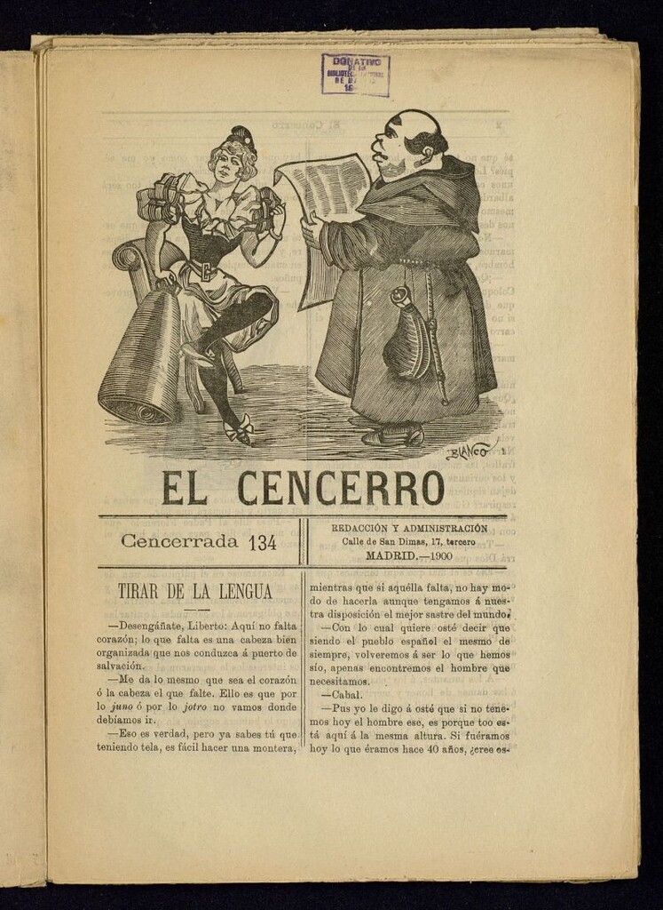 Miniatura de El cencerro. Cencerrada 134