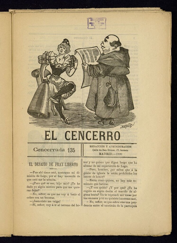 Miniatura de El cencerro. Cencerrada 135