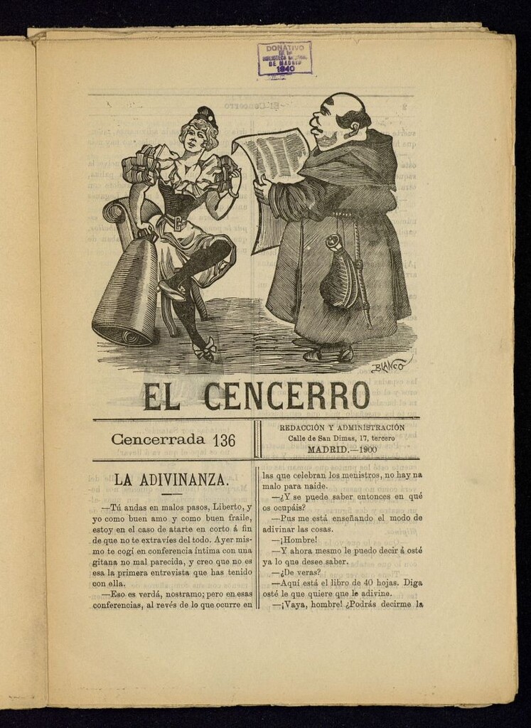 Miniatura de El cencerro. Cencerrada 136