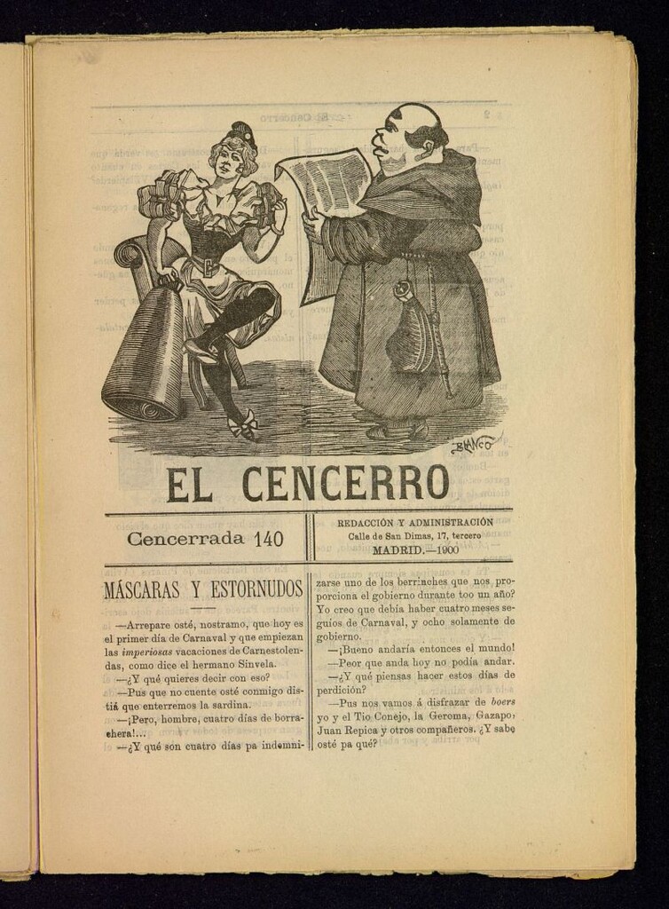 Miniatura de El cencerro. Cencerrada 140