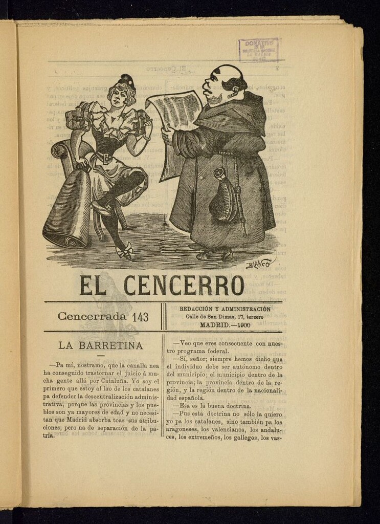 Miniatura de El cencerro. Cencerrada 143