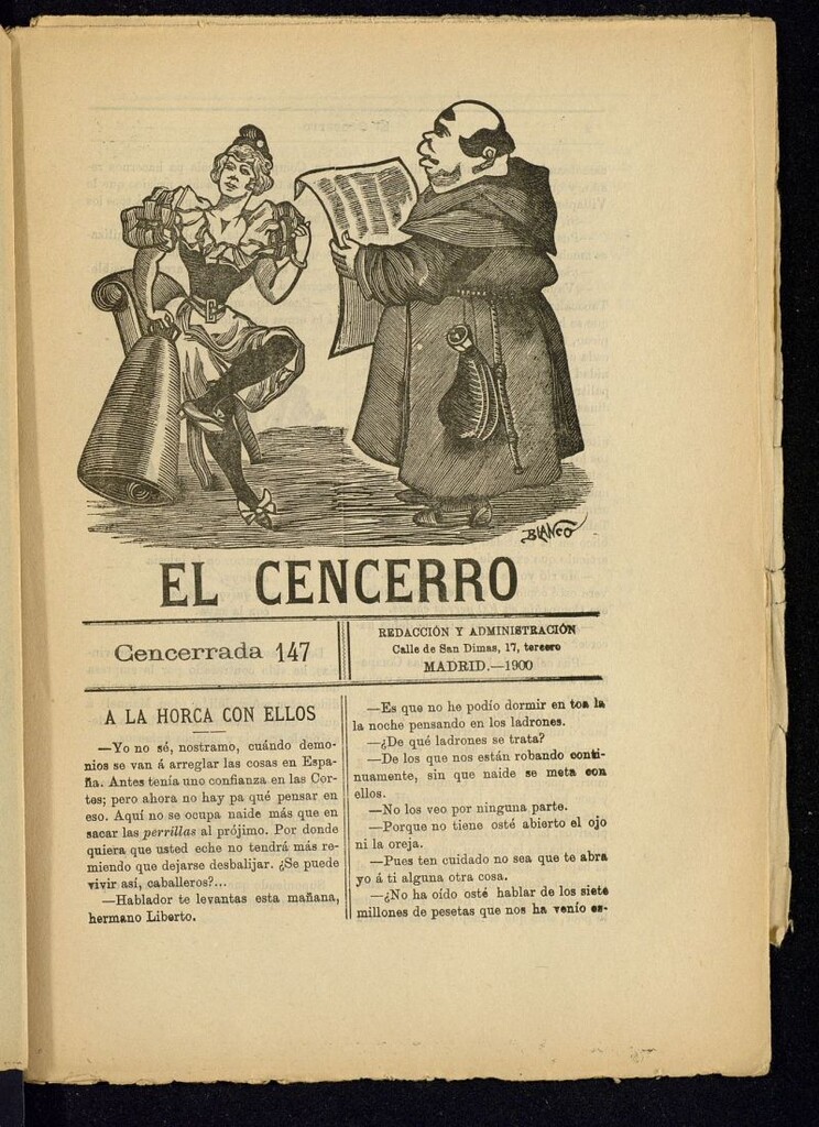 Miniatura de El cencerro. Cencerrada 147