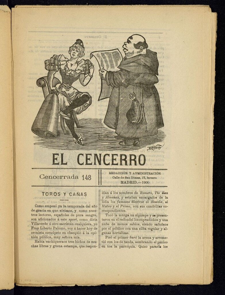 Miniatura de El cencerro. Cencerrada 148
