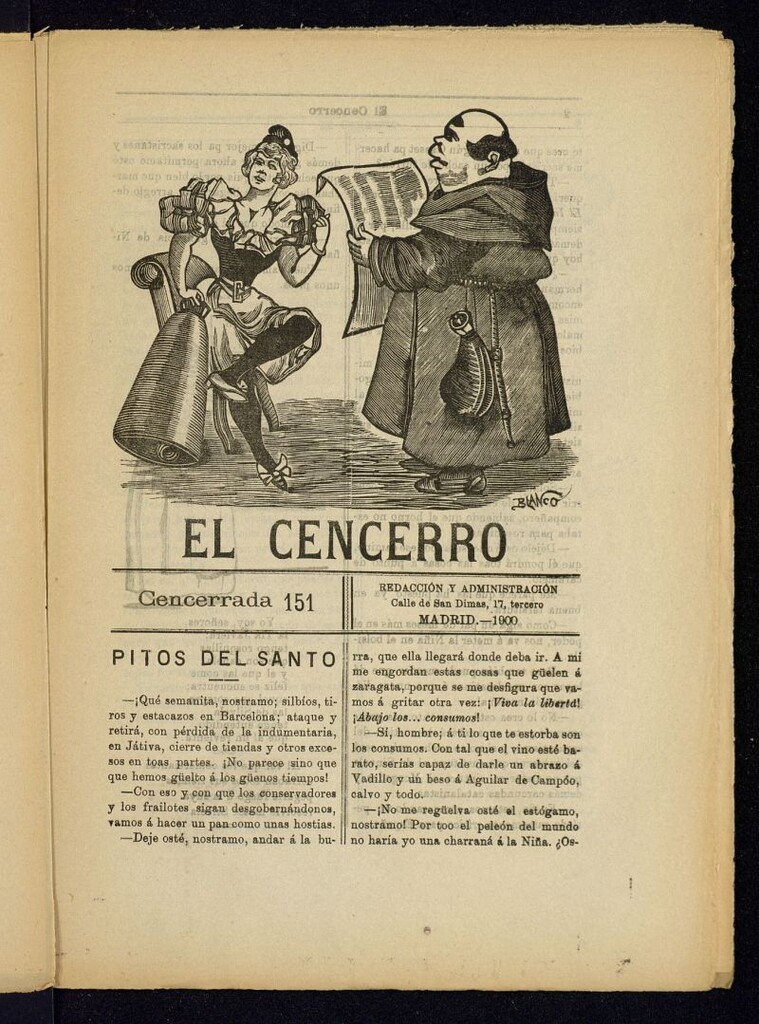 Miniatura de El cencerro. Cencerrada 151