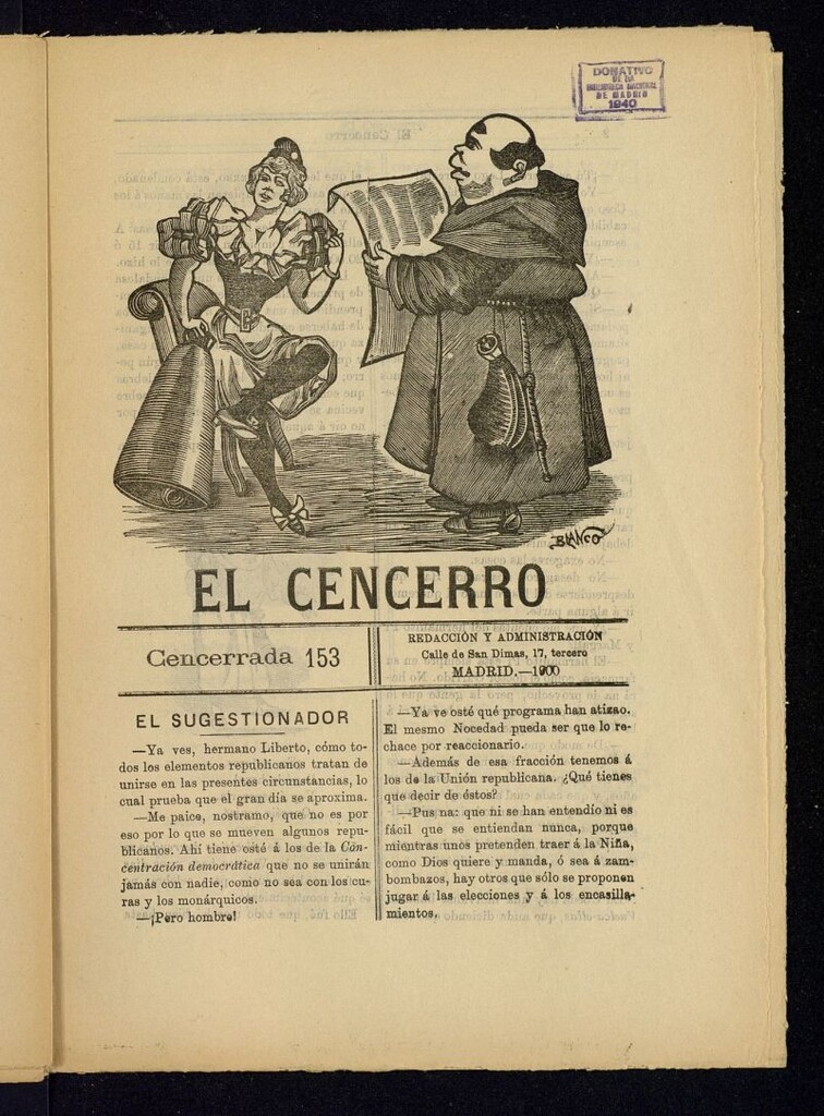 Miniatura de El cencerro. Cencerrada 153