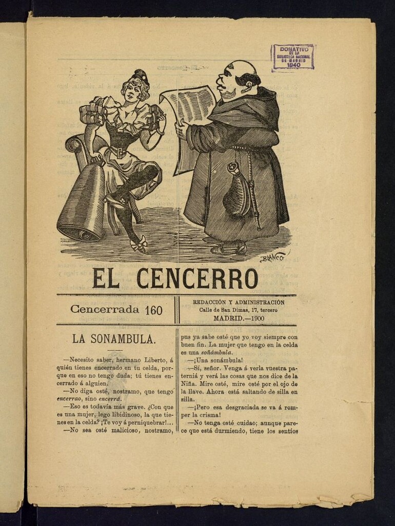 Miniatura de El cencerro. Cencerrada 160