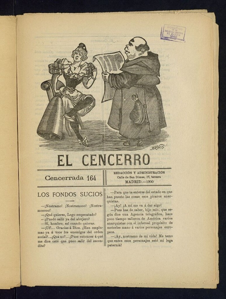 Miniatura de El cencerro. Cencerrada 164