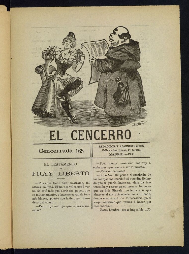 Miniatura de El cencerro. Cencerrada 165