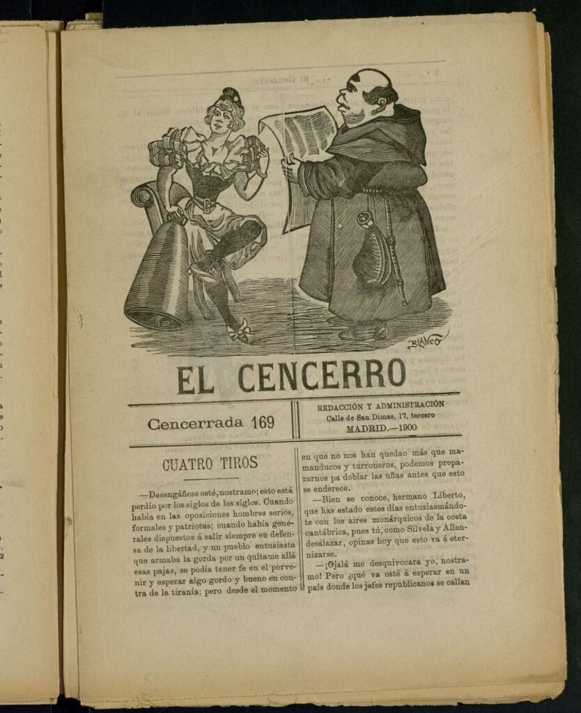 Miniatura de El cencerro. Cencerrada 169
