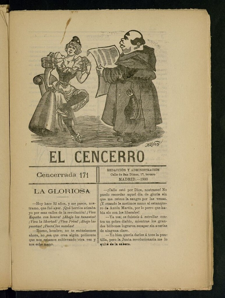 Miniatura de El cencerro. Cencerrada 171