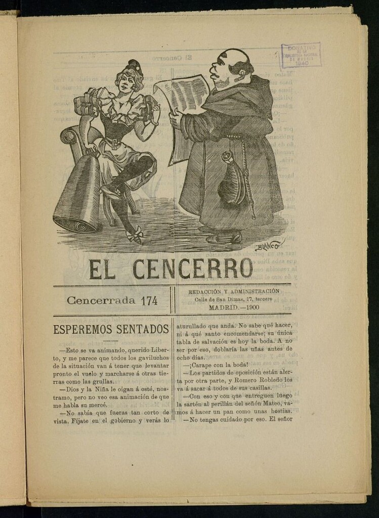 Miniatura de El cencerro. Cencerrada 174