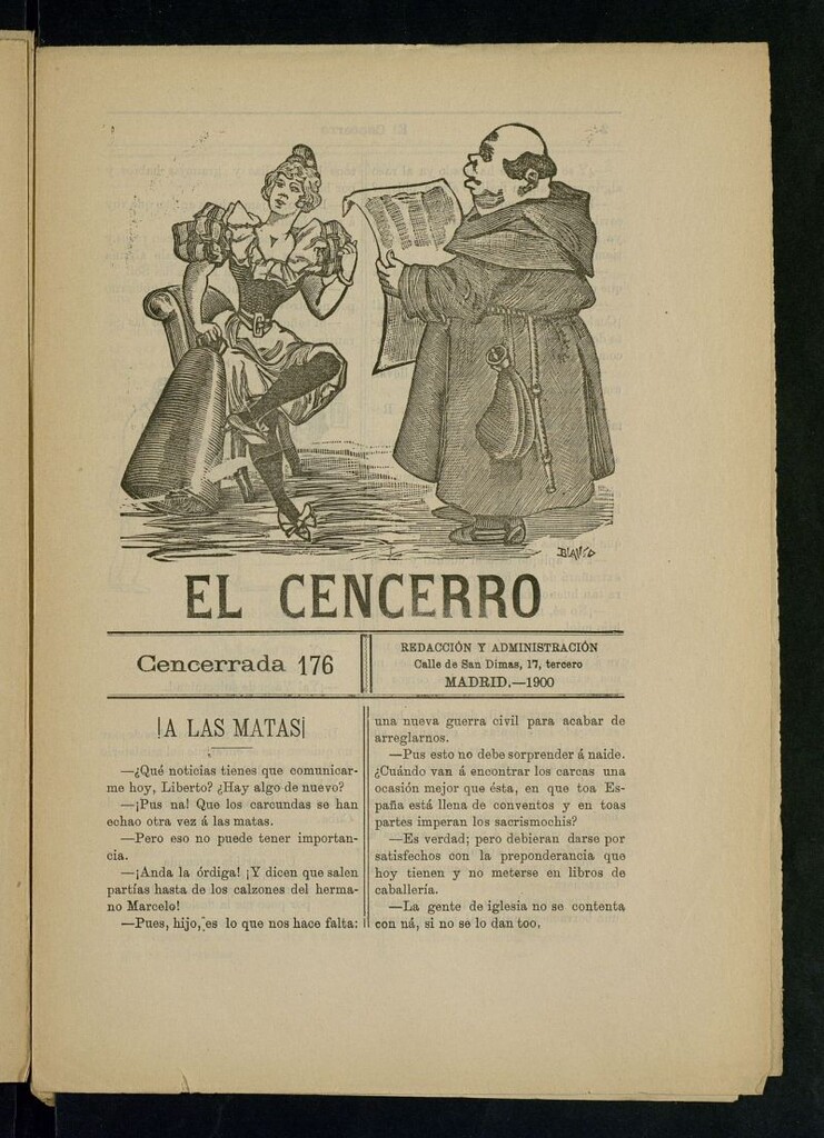 Miniatura de El cencerro. Cencerrada 176