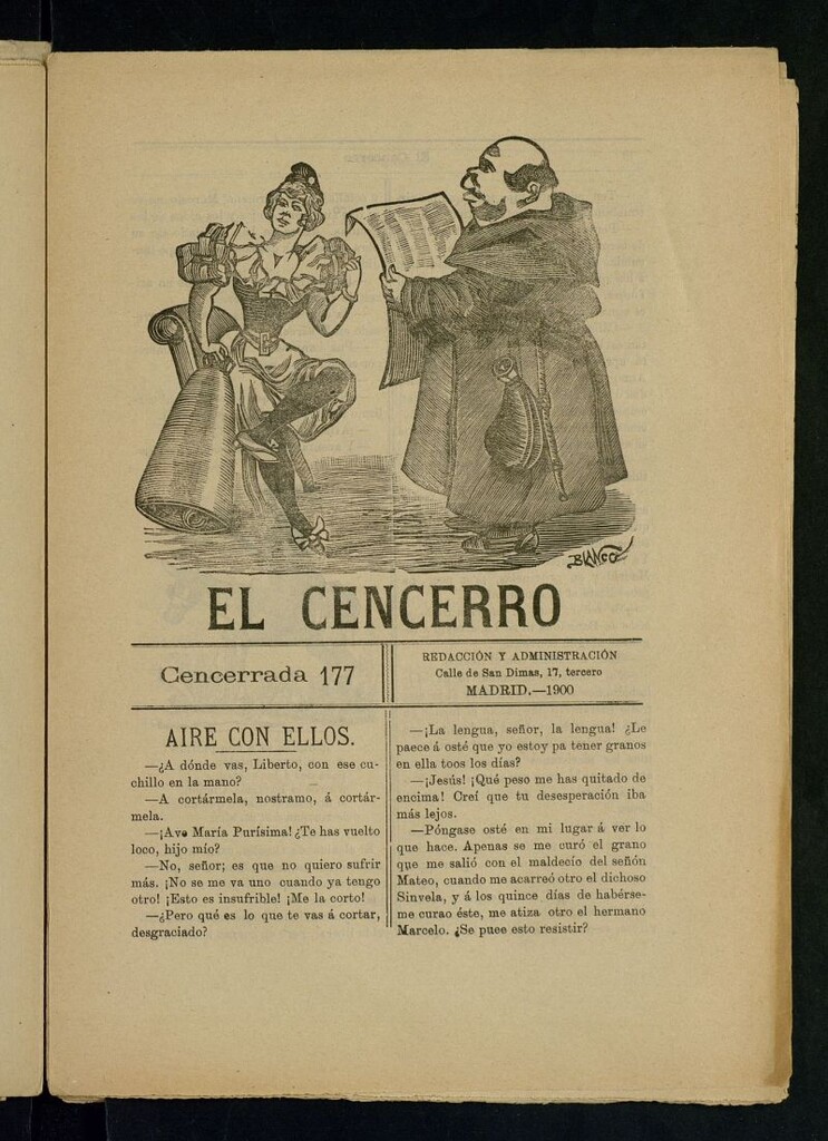 Miniatura de El cencerro. Cencerrada 177