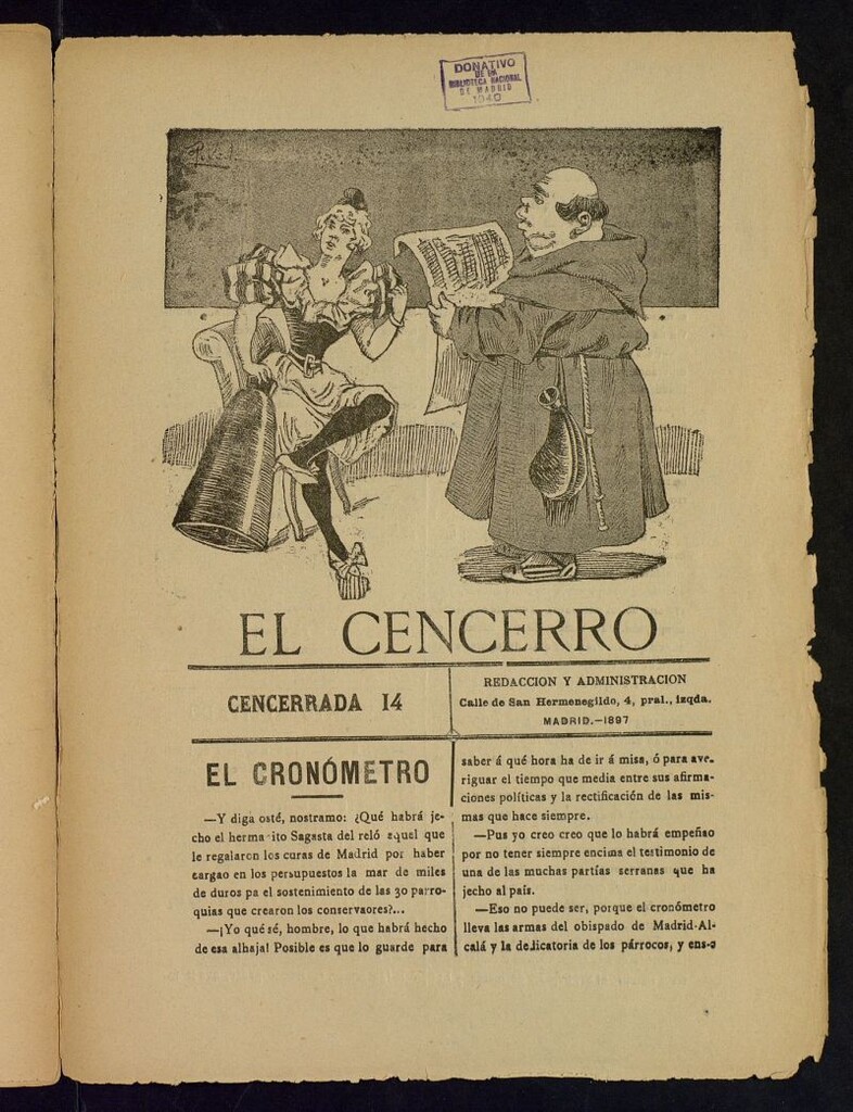 Miniatura de El cencerro. Cencerrada 14