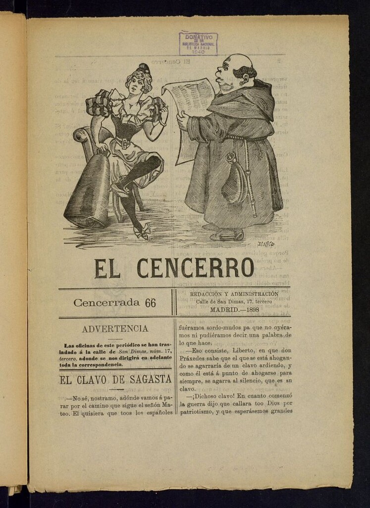 Miniatura de El cencerro. Cencerrada 66