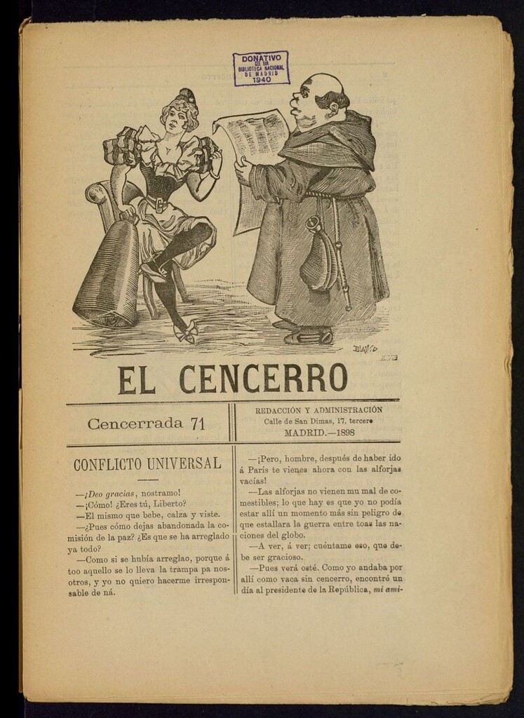 Miniatura de El cencerro. Cencerrada 71
