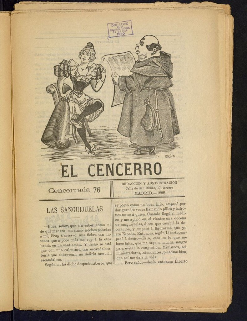 Miniatura de El cencerro. Cencerrada 76