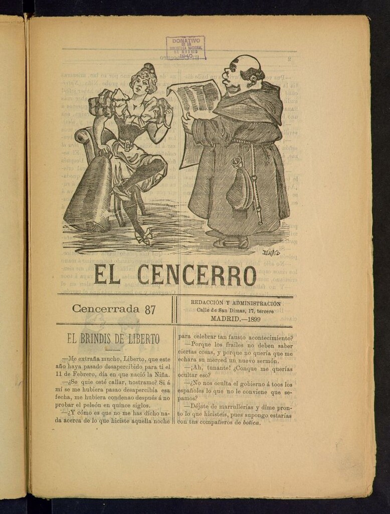 Miniatura de El cencerro. Cencerrada 87