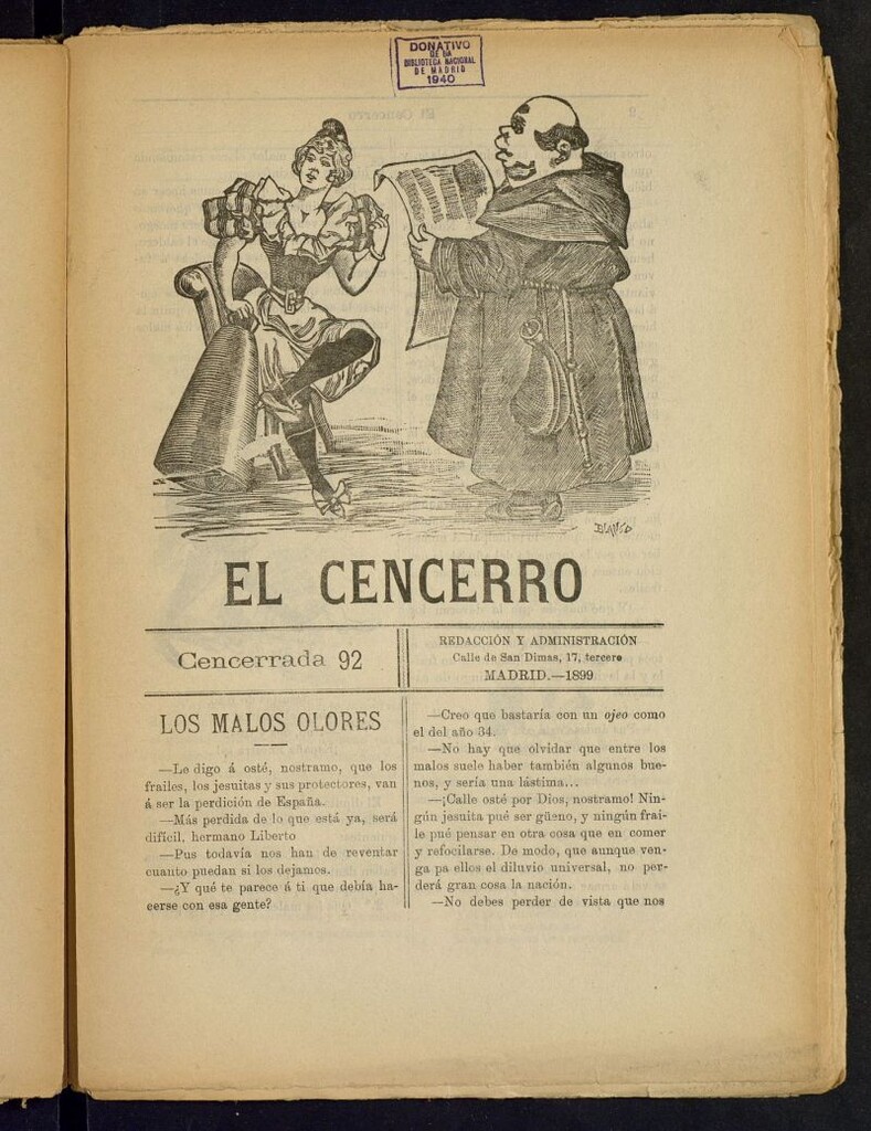 Miniatura de El cencerro. Cencerrada 92