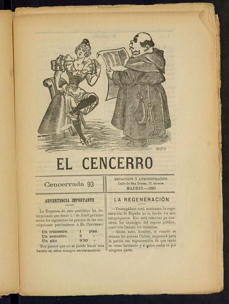 Miniatura de El cencerro. Cencerrada 93