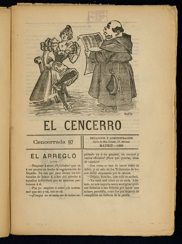 Miniatura de El cencerro. Cencerrada 97